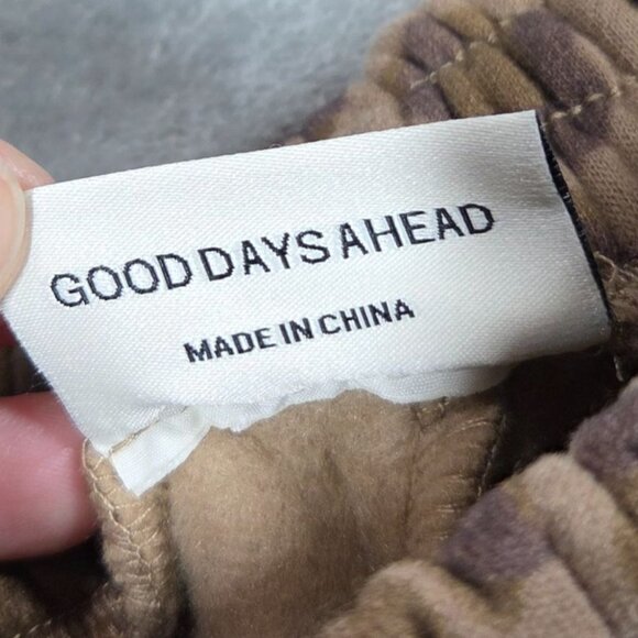 Comfrt Minimalist Kids XL Sweatpants Brown Leopard Limited Edition Joggers NWOT - Picture 6 of 12